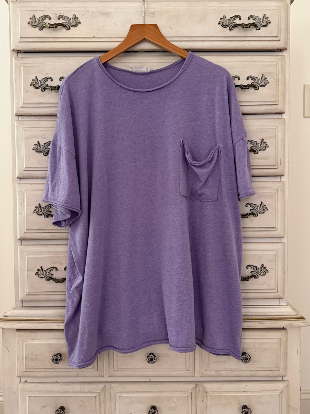 Vici Lavender Pocket Tee